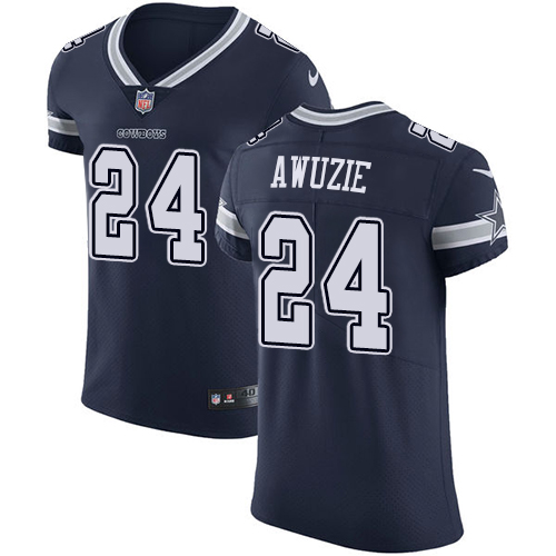 Nike Cowboys #24 Chidobe Awuzie Navy Blue Team Color Mens Stitched NFL Vapor Untouchable Elite Jerse