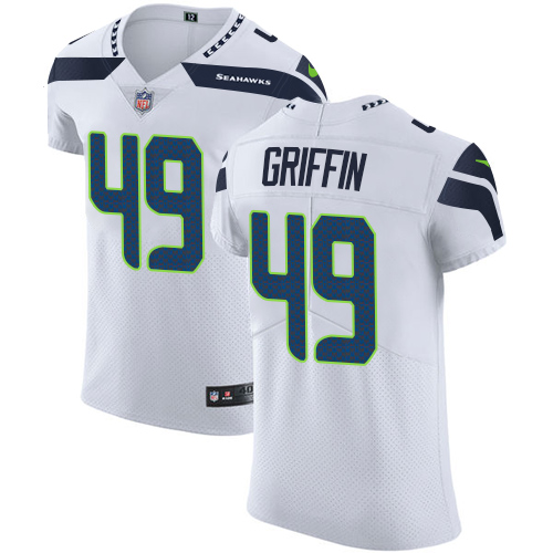 Nike Seahawks #49 Shaquem Griffin White Mens Stitched NFL Vapor Untouchable Elite Jersey