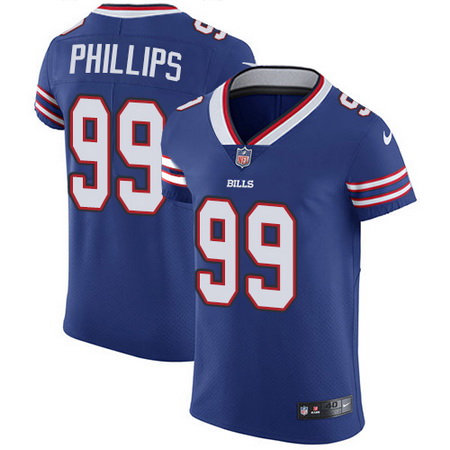 Nike Bills #99 Harrison Phillips Royal Blue Team Color Mens Stitched NFL Vapor Untouchable Elite Jer