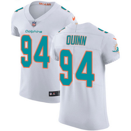 Nike Dolphins #94 Robert Quinn White Mens Stitched NFL Vapor Unt