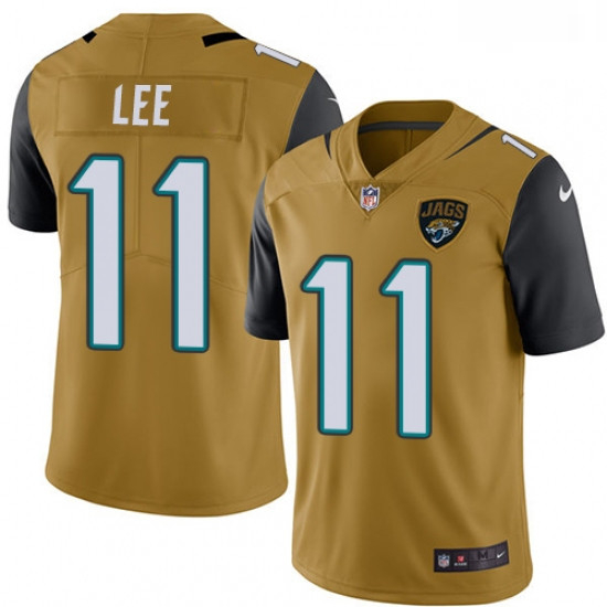 Youth Nike Jacksonville Jaguars 11 Marqise Lee Limited Gold Rush
