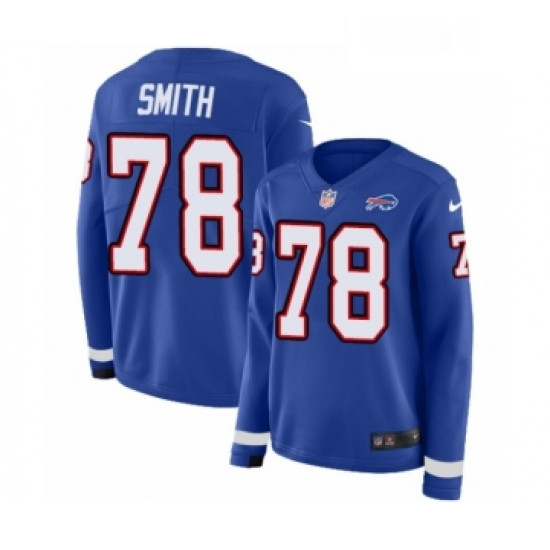 Womens Nike Buffalo Bills 78 Bruce Smith Limited Royal Blue Ther