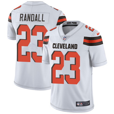 Nike Browns #23 Damarious Randall White Youth Stitched NFL Vapor