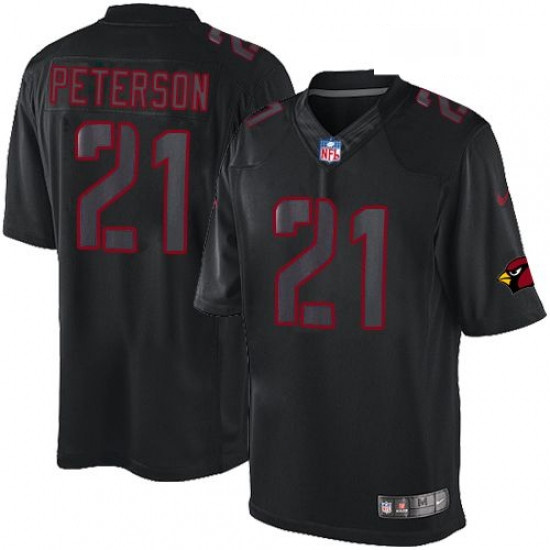 Men Nike Arizona Cardinals 21 Patrick Peterson Limited Black Imp