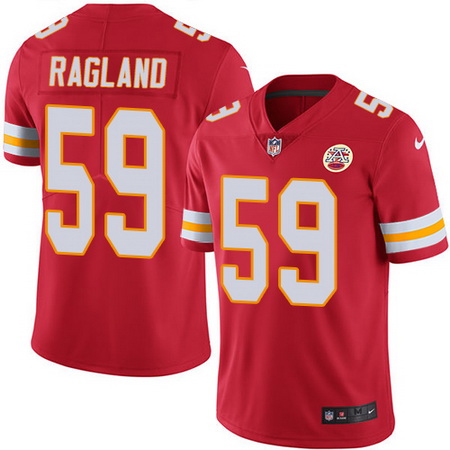 Nike Chiefs #59 Reggie Ragland Red Team Color Youth Stitched NFL
