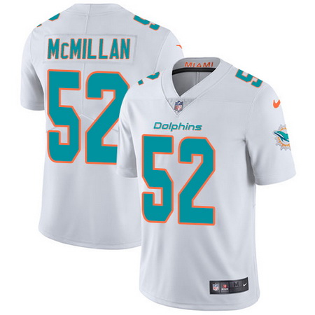 Nike Dolphins #52 Raekwon McMillan White Youth Stitched NFL Vapo