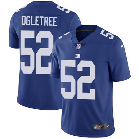 Nike Giants #52 Alec Ogletree Royal Blue Team Color Youth Stitched NFL Vapor Untouchable Limited Jer