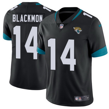 Nike Jaguars #14 Justin Blackmon Black Alternate Youth Stitched 