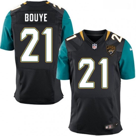 Men Nike Jacksonville Jaguars 21 AJ Bouye Black Alternate Vapor Untouchable Elite Player NFL Jersey