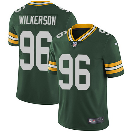 Nike Packers #96 Muhammad Wilkerson Green Team Color Youth Stitched NFL Vapor Untouchable Limited Je