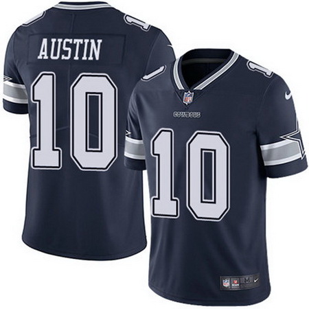 Nike Cowboys #10 Tavon Austin Navy Blue Team Color Mens Stitched NFL Vapor Untouchable Limited Jerse