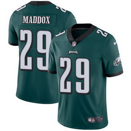 Nike Eagles #29 Avonte Maddox Midnight Green Team Color Mens Stitched NFL Vapor Untouchable Limited 