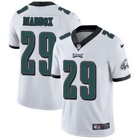 Nike Eagles #29 Avonte Maddox White Mens Stitched NFL Vapor Unto