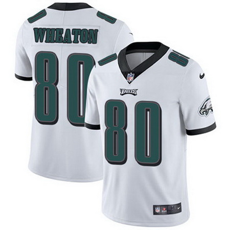 Nike Eagles #80 Markus Wheaton White Mens Stitched NFL Vapor Untouchable Limited Jersey