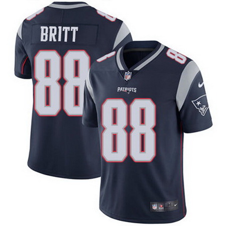 Nike Patriots #88 Kenny Britt Navy Blue Team Color Mens Stitched NFL Vapor Untouchable Limited Jerse