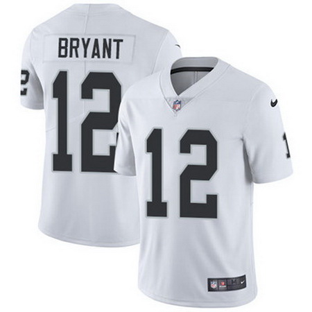 Nike Raiders #12 Martavis Bryant White Mens Stitched NFL Vapor Untouchable Limited Jersey