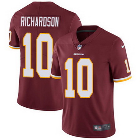 Nike Redskins #10 Paul Richardson Burgundy Red Team Color Mens Stitched NFL Vapor Untouchable Limite