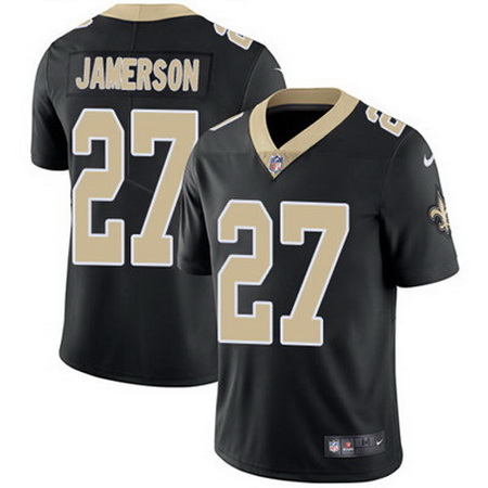 Nike Saints #27 Natrell Jamerson Black Team Color Mens Stitched NFL Vapor Untouchable Limited Jersey