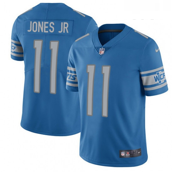 Youth Nike Detroit Lions 11 Marvin Jones Jr Limited Light Blue Team Color Vapor Untouchable NFL Jers