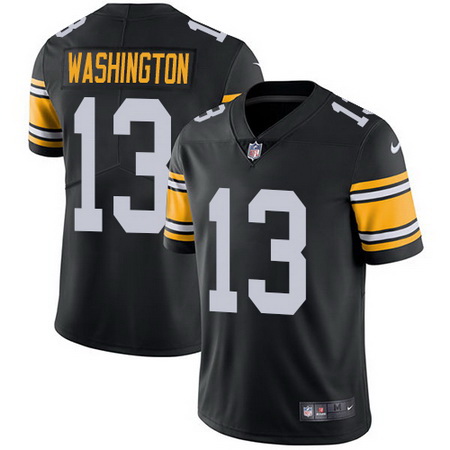 Nike Steelers #13 James Washington Black Team Color Youth Stitched NFL Vapor Untouchable Limited Jer