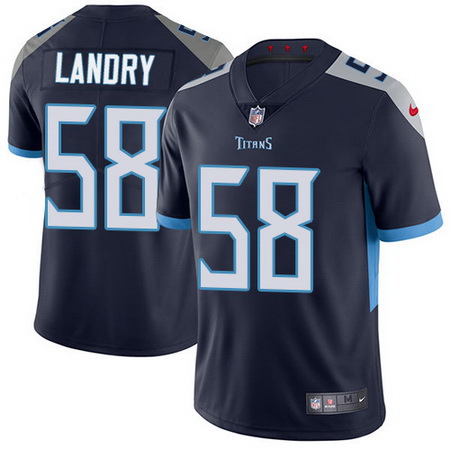 Nike Titans #58 Harold Landry Navy Blue Alternate Youth Stitched NFL Vapor Untouchable Limited Jerse