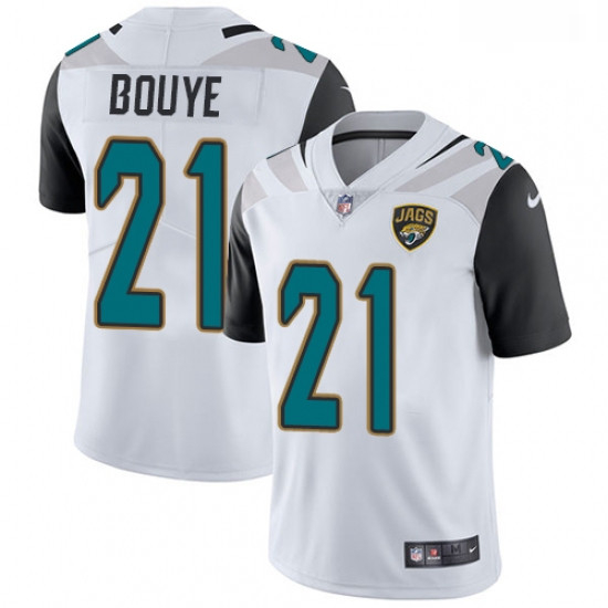 Youth Nike Jacksonville Jaguars 21 AJ Bouye White Vapor Untouchable Limited Player NFL Jersey