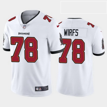 Nike Buccaneers 78 Tristan Wirfs White 2020 NFL Draft First Round Pick Vapor Untouchable Limited Jer