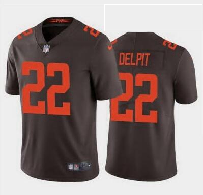 Youth Grant Delpit Cleveland Browns 22 Rush vapor limited jersey