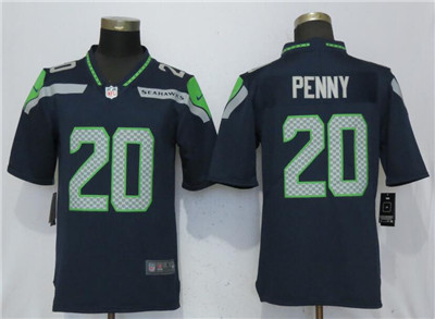 Nike Seahawks #20 Rashaad Navy Vapor Untouchable Limited Jersey