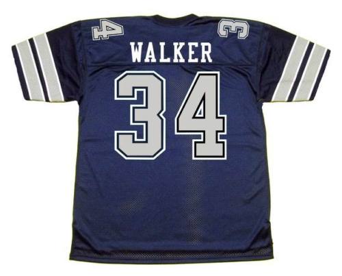 Men Nike Cowboys #34 HERSCHEL WALKER 1988 Throwback NFL Football Jersey