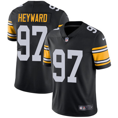 Nike Steelers #97 Cameron Heyward Black Alternate Youth Stitched NFL Vapor Untouchable Limited Jerse