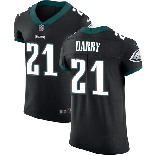 Nike Eagles #21 Ronald Darby Black Alternate Mens Stitched NFL Vapor Untouchable Elite Jersey