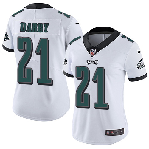 Nike Eagles #21 Ronald Darby White Womens Stitched NFL Vapor Untouchable Limited Jersey