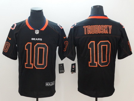 Nike Bears 10 Mitchell Black Shadow Legend Limited Jersey