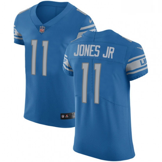 Men Nike Detroit Lions 11 Marvin Jones Jr Light Blue Team Color Vapor Untouchable Elite Player NFL J