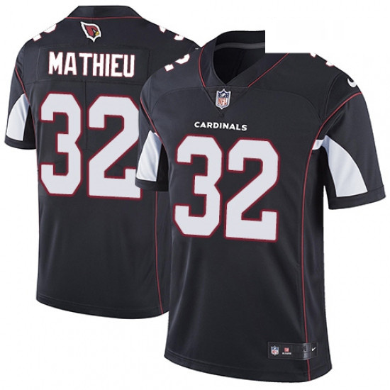 Men Nike Arizona Cardinals 32 Tyrann Mathieu Black Alternate Vapor Untouchable Limited Player NFL Je