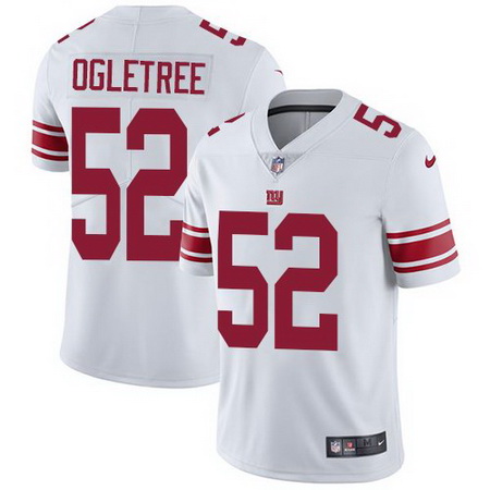 Nike Giants 52 Alec Ogletree White Vapor Untouchable Limited Jersey