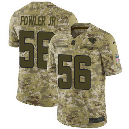 Nike Jaguars #56 Dante Fowler Jr Camo Mens Stitched NFL Limited 2018 Salute To Service Jersey