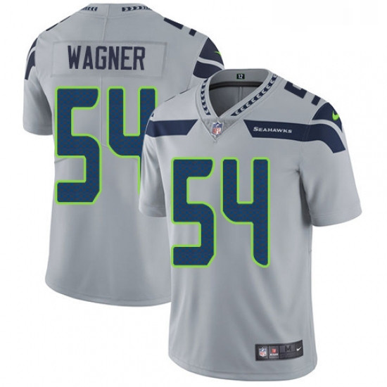 Youth Nike Seattle Seahawks 54 Bobby Wagner Grey Alternate Vapor Untouchable Limited Player NFL Jers