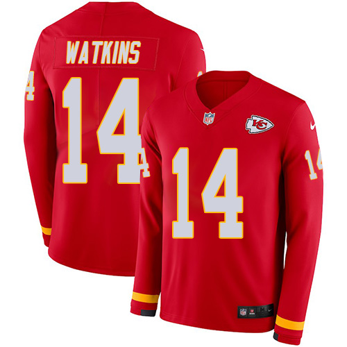 Nike Chiefs #14 Sammy Watkins Red Team Color Men Stitched NFL Li