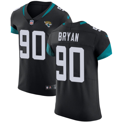 Nike Jaguars #90 Taven Bryan Black Team Color Men Stitched NFL Vapor Untouchable Elite Jersey