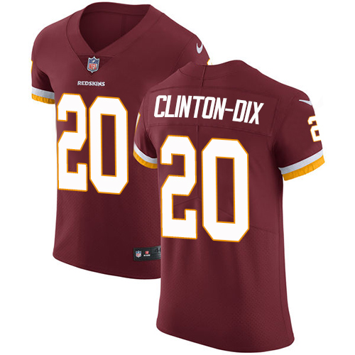 Nike Redskins #20 Ha Ha Clinton Dix Burgundy Red Team Color Men Stitched NFL Vapor Untouchable Elite