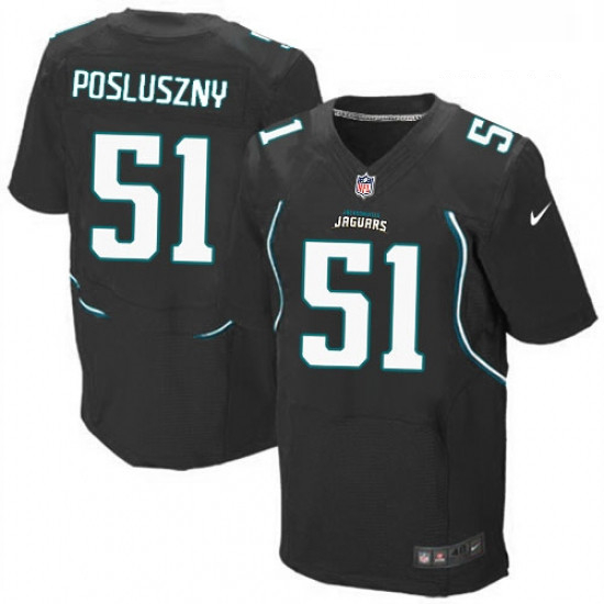 Men Nike Jacksonville Jaguars 51 Paul Posluszny Black Alternate Vapor Untouchable Elite Player NFL J