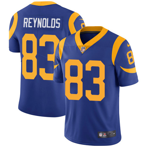 Nike Rams #83 Josh Reynolds Royal Blue Alternate Men Stitched NFL Vapor Untouchable Limited Jersey