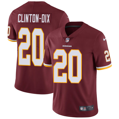 Nike Redskins #20 Ha Ha Clinton Dix Burgundy Red Team Color Men Stitched NFL Vapor Untouchable Limit