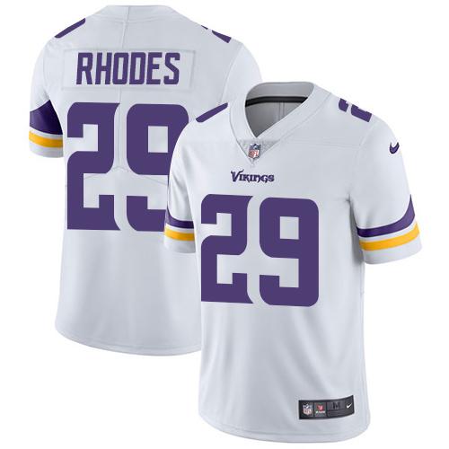 Nike Vikings 29 Xavier Rhodes White Men s Stitched NFL Vapor Untouchable Limited Jersey