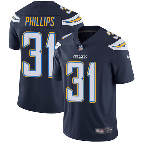 Nike Chargers 31 Adrian Phillips Navy Blue Team Color Mens Stitched NFL Vapor Untouchable Limited Je