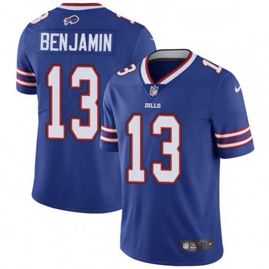 Youth Nike Buffalo Bills 13 Kelvin Benjamin Royal Blue Team Color Vapor Untouchable Limited Player N