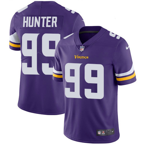 Youth Nike Vikings 99 Danielle Hunter Purple Team Color Stitched NFL Vapor Untouchable Limited Jerse