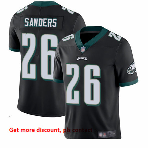 Eagles 26 Miles Sanders Black Alternate Men Stitched Football Vapor Untouchable Limited Jersey